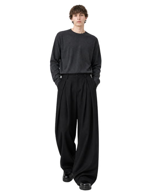 Wide slacks