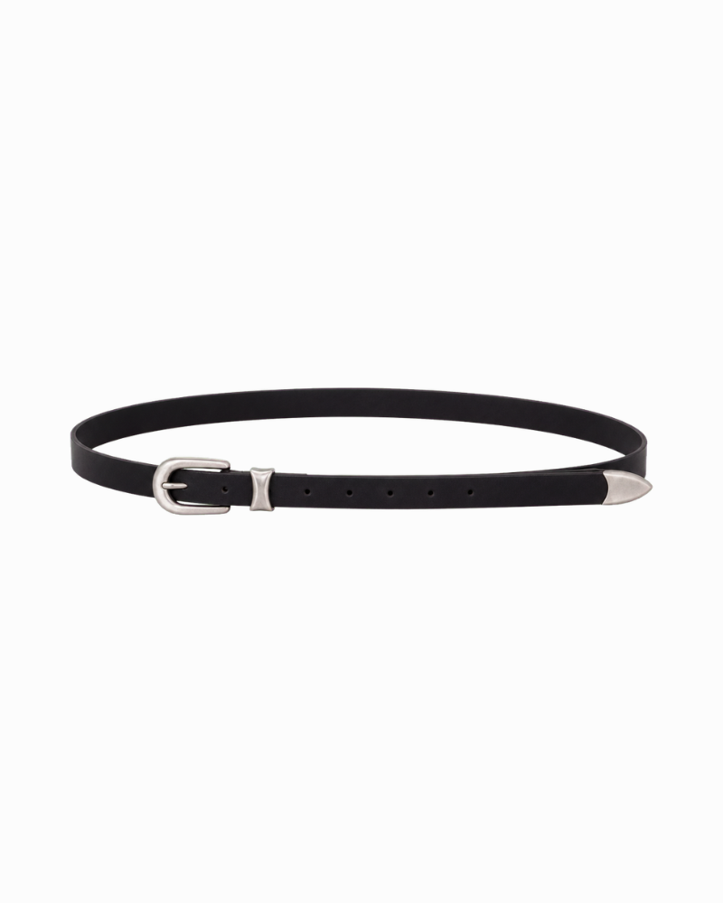 Leather belt