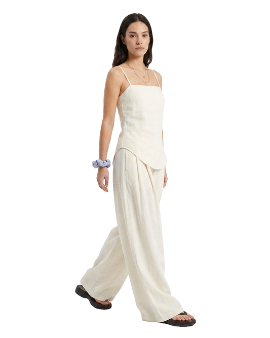 Draped Camisole & Loose Pants Set