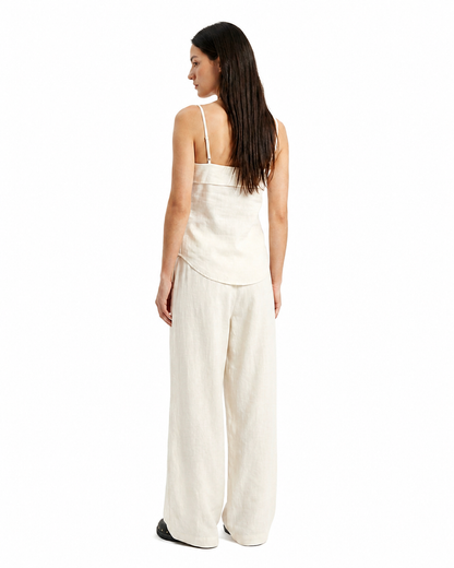 Draped Camisole & Loose Pants Set