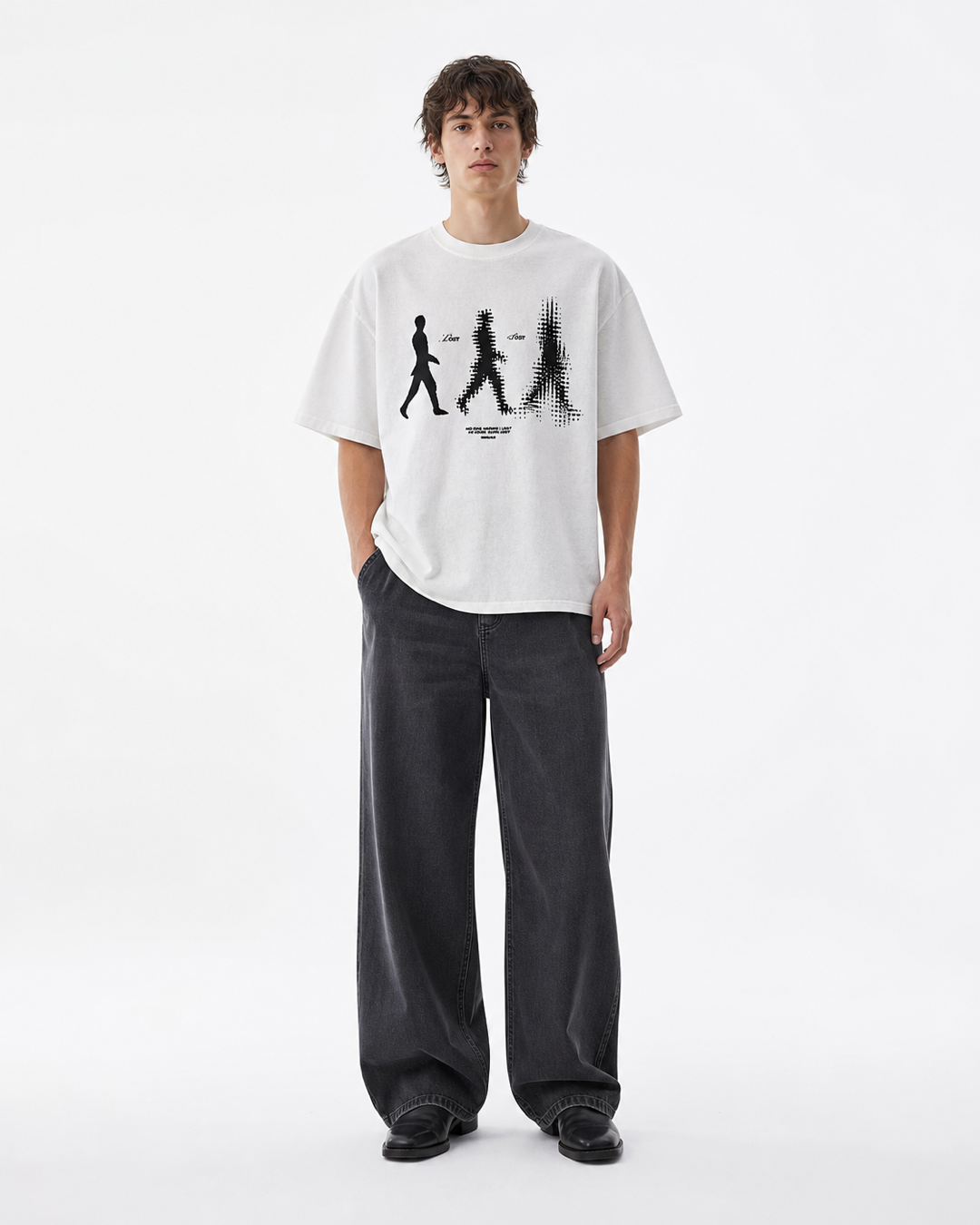Lost signal graphic tee