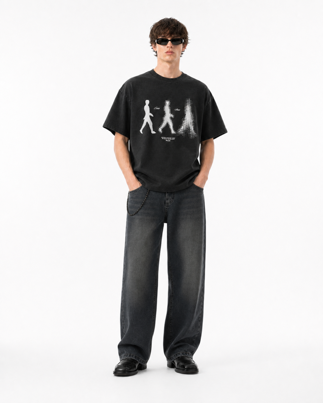 Lost signal graphic tee