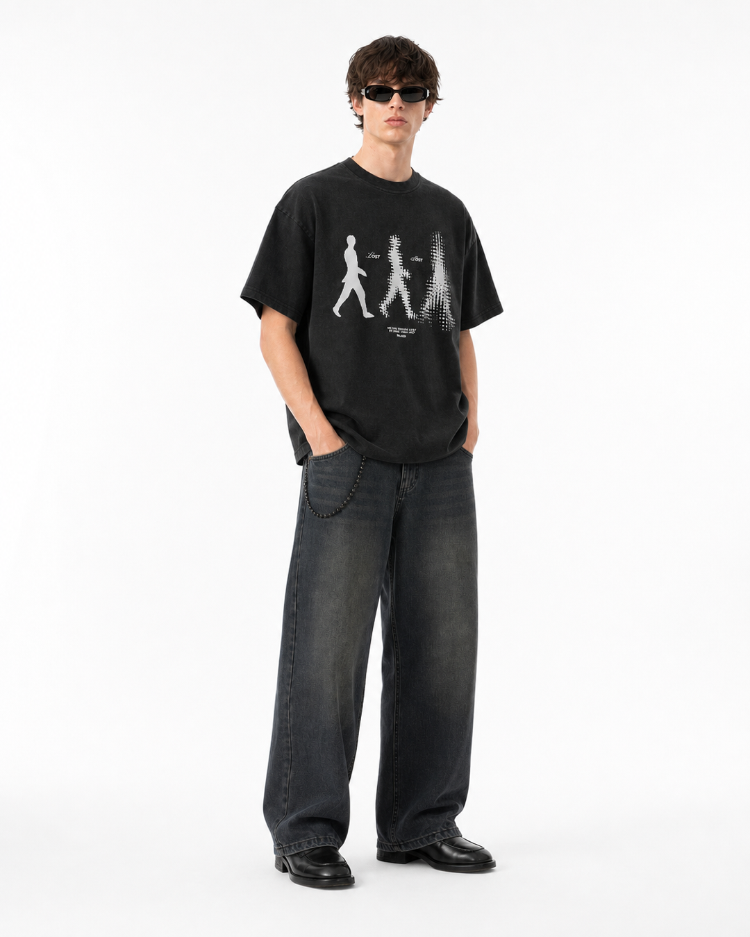Lost signal graphic tee